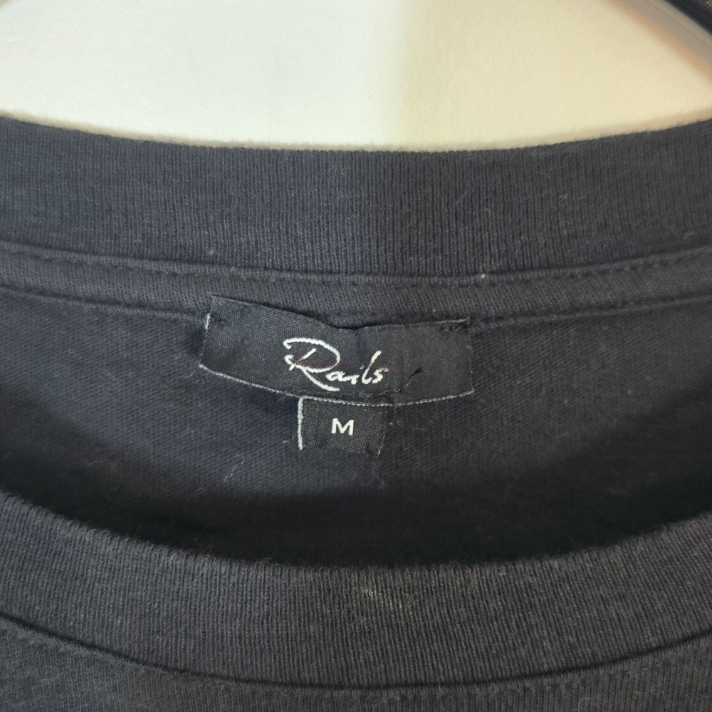 New Rails Zena Drawstring Keyhole Cropped Crewnec… - image 7